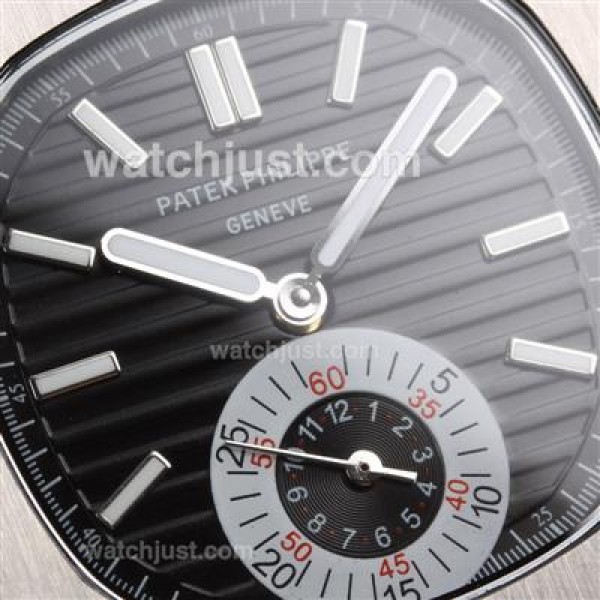 Patek Philippe Nautilus Automatic with Black Dial S/S