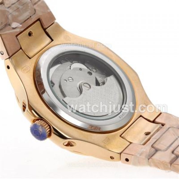 Patek Philippe Nautilus Automatic Full Rose Gold with Blue Dial