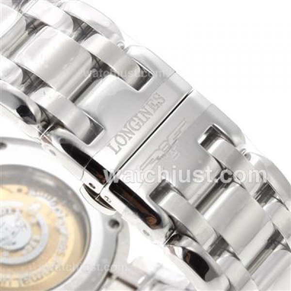Longines PrimaLuna Swiss ETA 2836 Movement with White Dial S/S