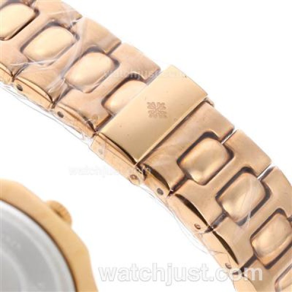 Patek Philippe Nautilus Full Rose Gold with Blue Dial