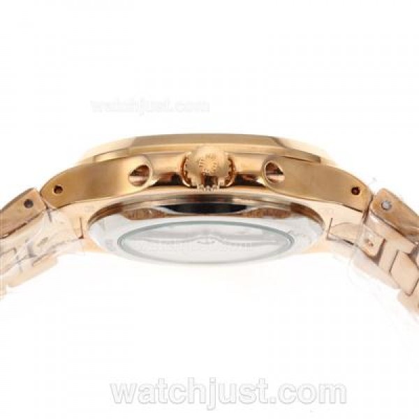 Patek Philippe Nautilus Automatic Full Rose Gold with Black Dial