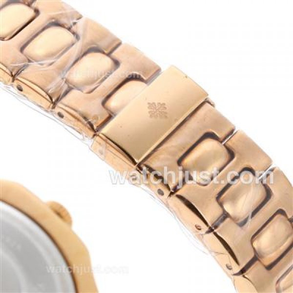 Patek Philippe Nautilus Automatic Full Rose Gold with Black Dial