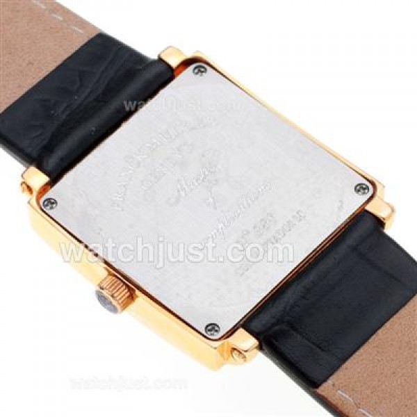 Franck Muller Master Square Rose Gold Colorfull Number Markers with Black Dial-Mid Size