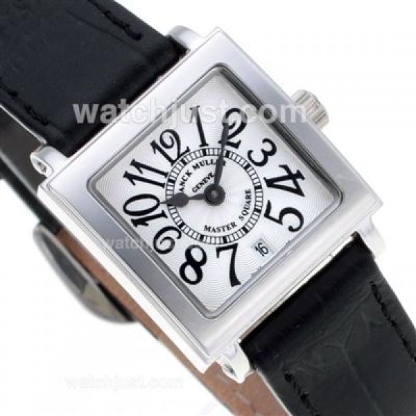 Franck Muller Master Square Number Markers with White Dial-Lady Size