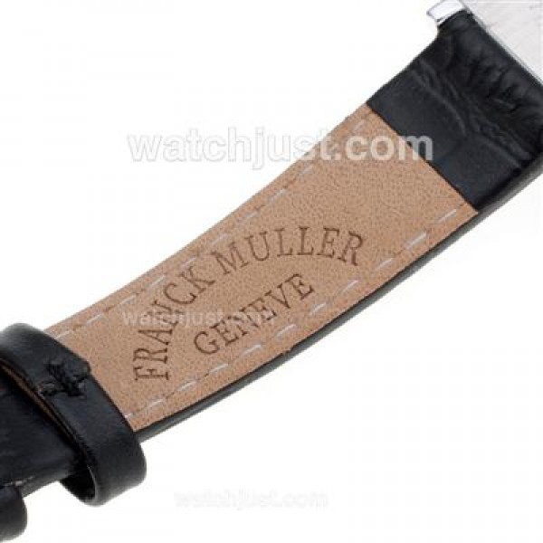 Franck Muller Master Square Number Markers with White Dial-Lady Size