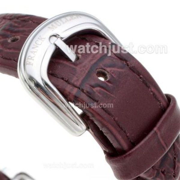 Franck Muller Master Square Colorful Roman Markers with Whie Dial-Lady Size