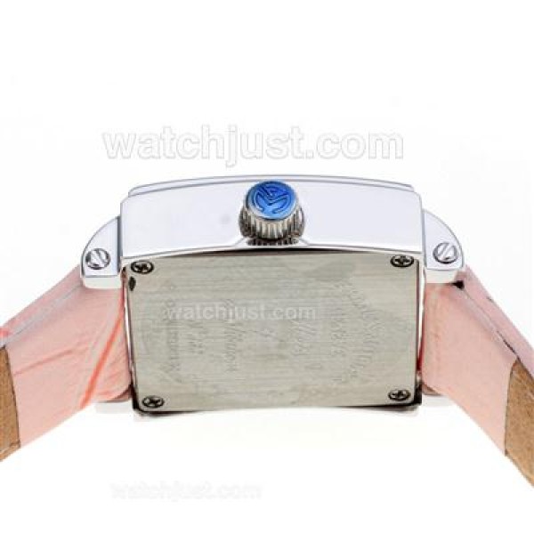 Franck Muller Master Square Colorful Number Markers with White Dial-Mid Size