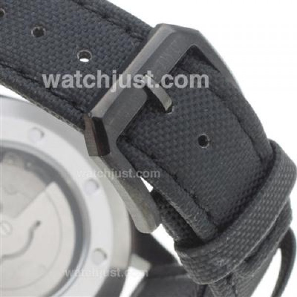 IWC Big Pilot Automatic PVD Case with Black Dial-Nylon Strap