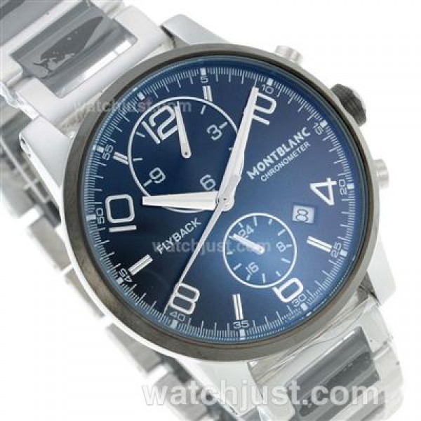 Montblanc Flyback Automatic Black Dial with PVD Bezel
