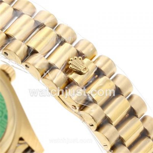 Luxury Rolex Datejust Fake Watches With Black Dials And Gold Cases For Sale