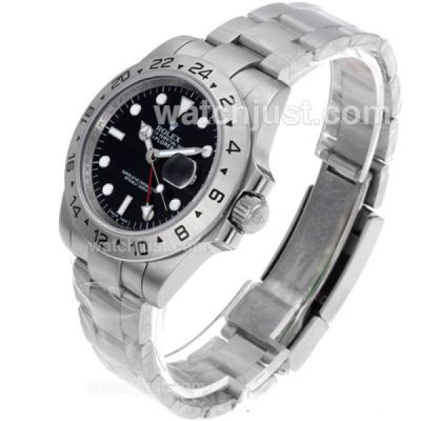 High Quality Replica Rolex Explorer II Watches With Black Dials Online