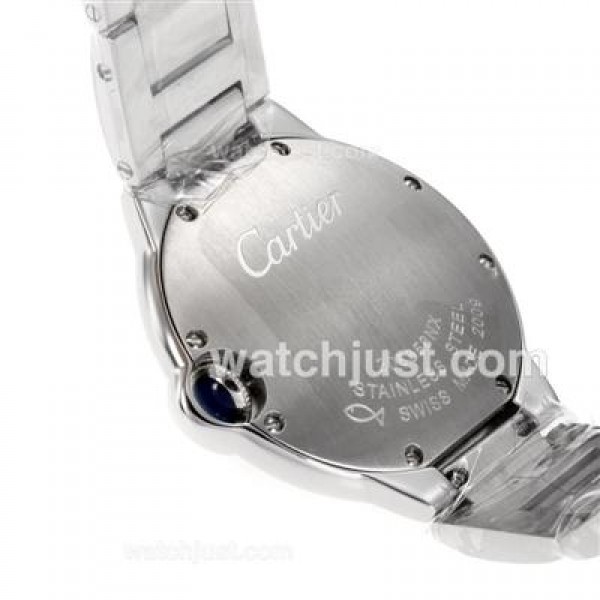 Cartier Ballon bleu de Cartier Swiss ETA Movement with White Dial S/S