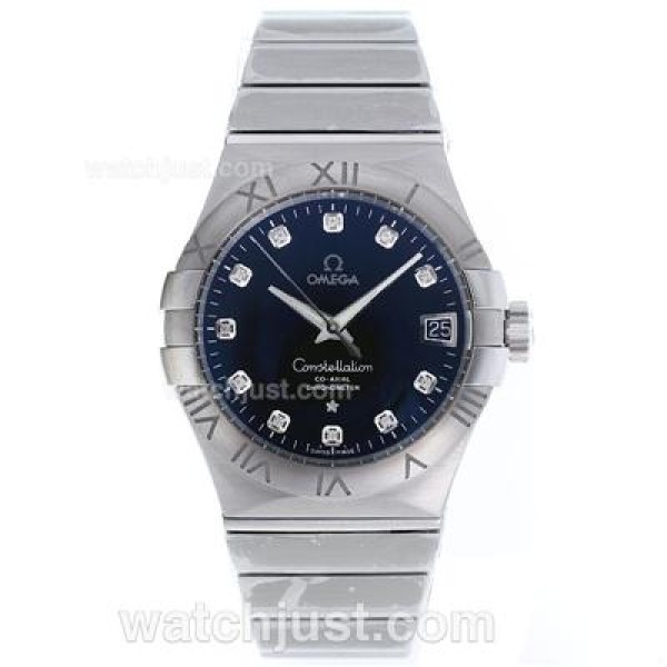 AAA Quality Omega Constellation Replica Watches With Black Dials For Sale