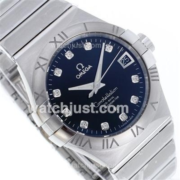 AAA Quality Omega Constellation Replica Watches With Black Dials For Sale