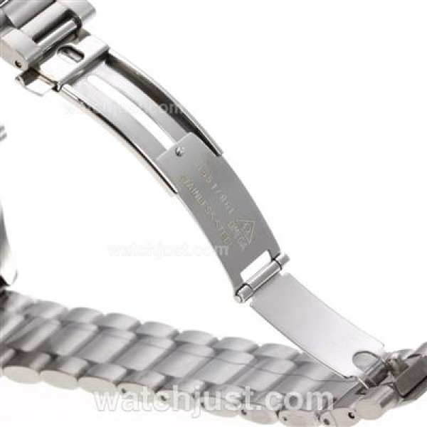 Omega Seamaster Automatic Rose Gold Markers with White Dial S/S