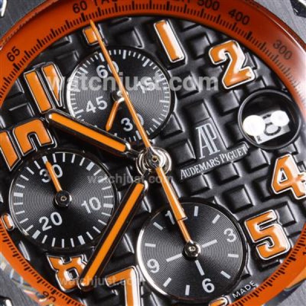 UK Luxury Replica Audemars Piguet Royal Oak Offshore Watches With Black Checkered Dials For Sale