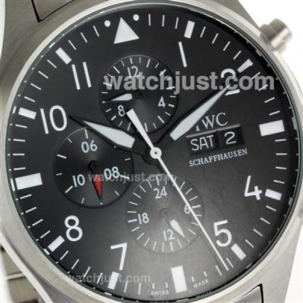IWC Big Pilot Automatic with Black Dial S/S
