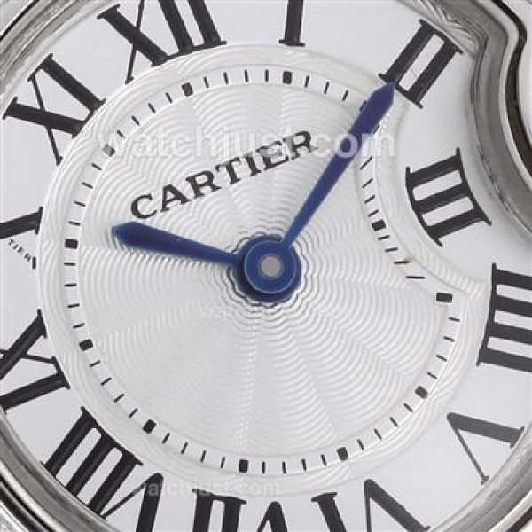 Cartier Ballon bleu de Cartier Two Tone Diamond Bezel with Sapphire Glass-Lady Size