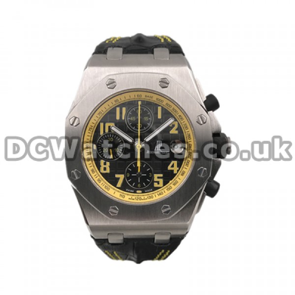 Yellow Numerals 42MM Male Replica Audemars Piguet Royal Oak Offshore Watches