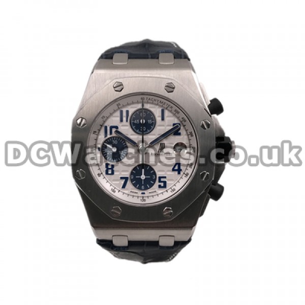Male Blue Straps Audemars Piguet Royal Oak Offshore Fake 42MM Watches