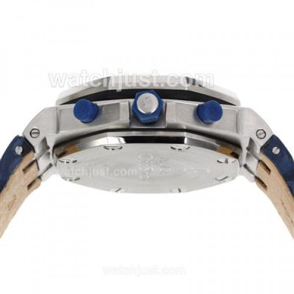 Male Blue Straps Audemars Piguet Royal Oak Offshore Fake 42MM Watches