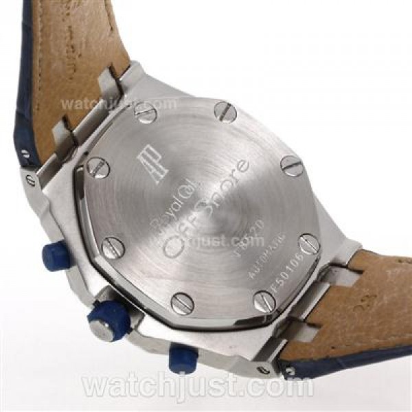 Male Blue Straps Audemars Piguet Royal Oak Offshore Fake 42MM Watches