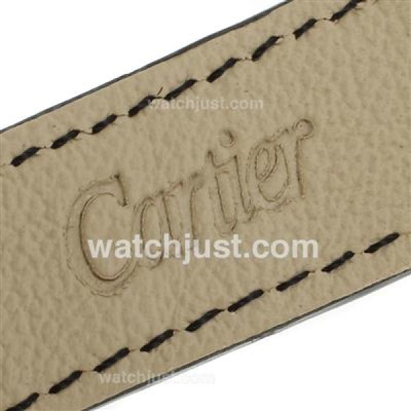 Cartier Calibre de Cartier with Black Dial-Lady Size