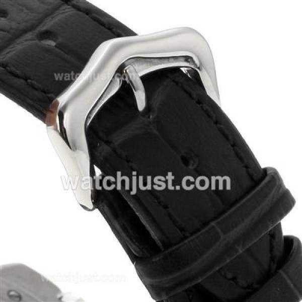 Cartier Calibre de Cartier with Black Dial-Lady Size