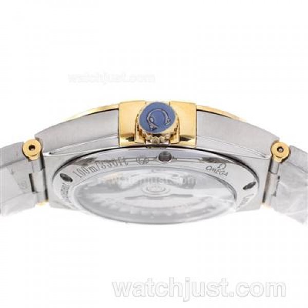 High Quality Omega Constellation Replica Watches With Golden Dials For Sale