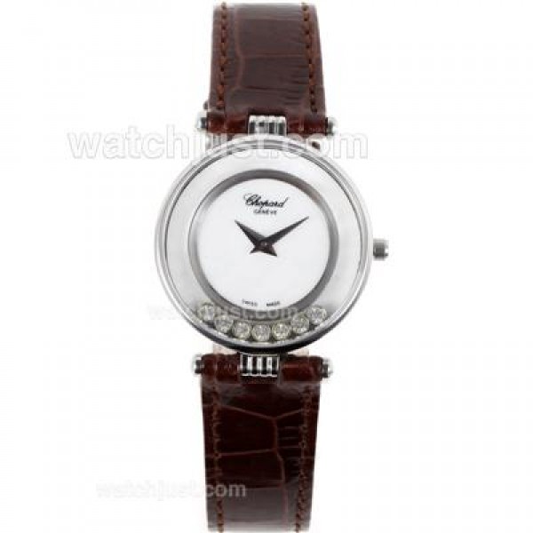 Chopard Happy Sport with White Dial-Sapphire Glass