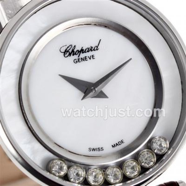 Chopard Happy Sport with White Dial-Sapphire Glass