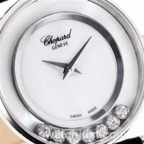 Chopard Happy Sport with White Dial-Sapphire Glass