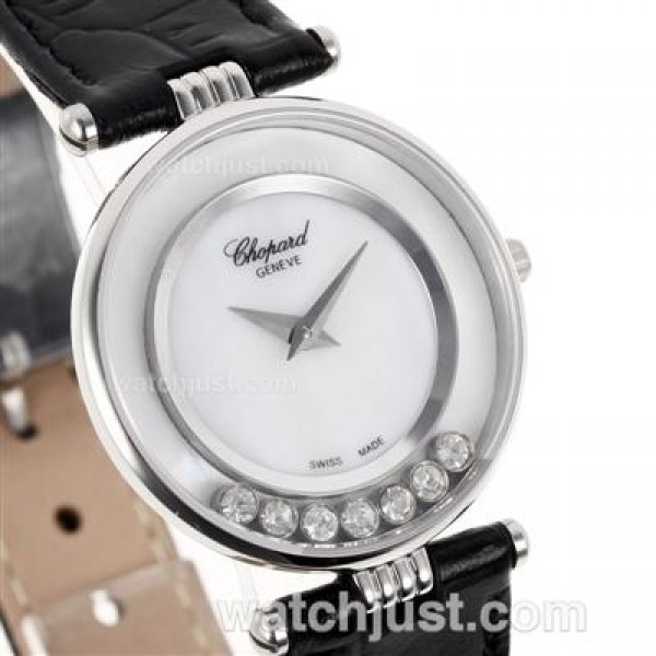 Chopard Happy Sport with White Dial-Sapphire Glass
