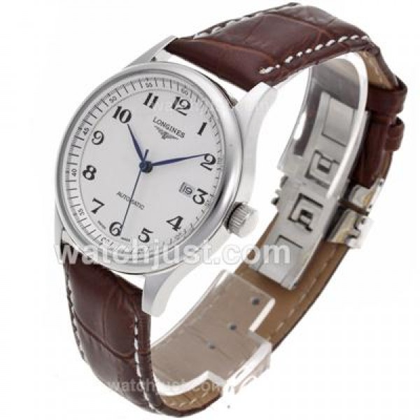 Longines Master Collection Automatic with White Dial-Sapphire Glass