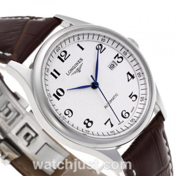 Longines Master Collection Automatic with White Dial-Sapphire Glass