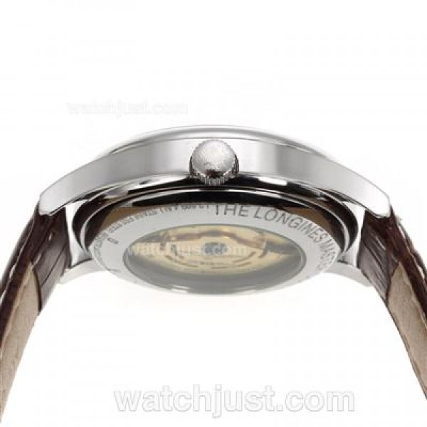 Longines Master Collection Automatic with White Dial-Sapphire Glass