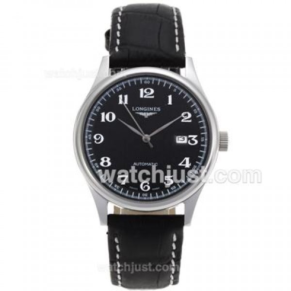 Longines Master Collection Automatic with Black Dial-Sapphire Glass