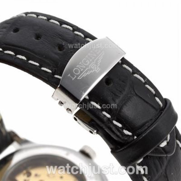 Longines Master Collection Automatic with Black Dial-Sapphire Glass