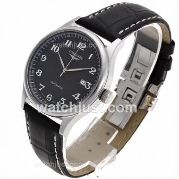Longines Master Collection Automatic with Black Dial-Sapphire Glass