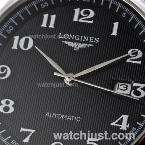 Longines Master Collection Automatic with Black Dial-Sapphire Glass
