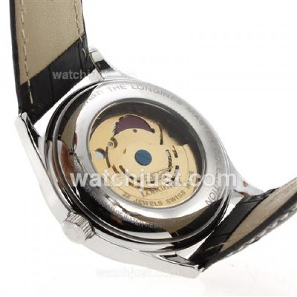 Longines Master Collection Automatic with Black Dial-Sapphire Glass