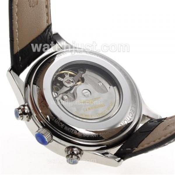 Longines Master Collection Perpetual Calendar Automatic with Black Dial-Sapphire Glass