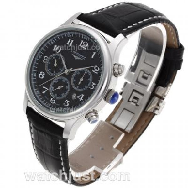 Longines Master Collection Automatic with Black Dial-Sapphire Glass