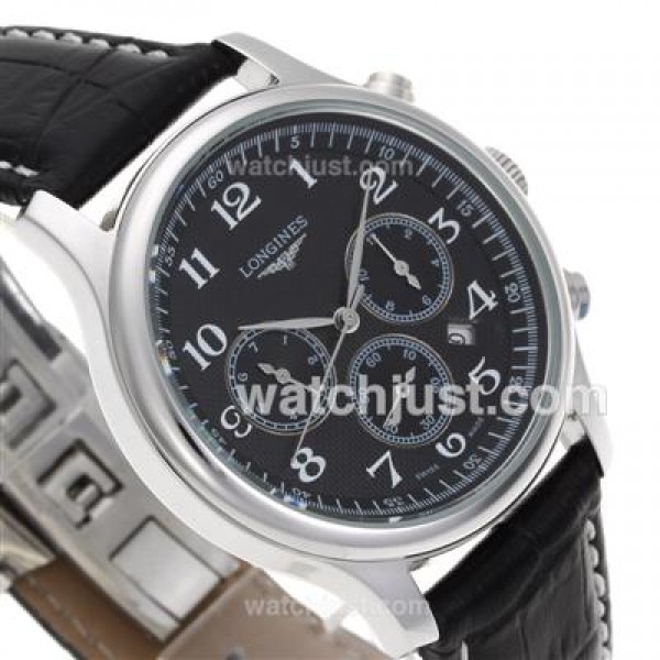 Longines Master Collection Automatic with Black Dial-Sapphire Glass