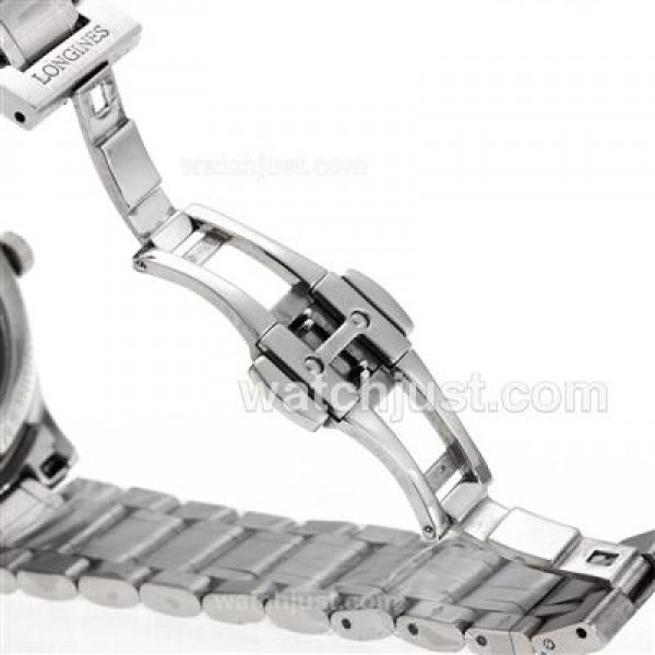 Longines Master Collection Automatic Number Markers with White Dial S/S-Sapphire Glass