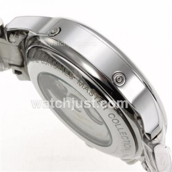 Longines Master Collection Perpetual Calendar Automatic with Black Dial-Sapphire Glass