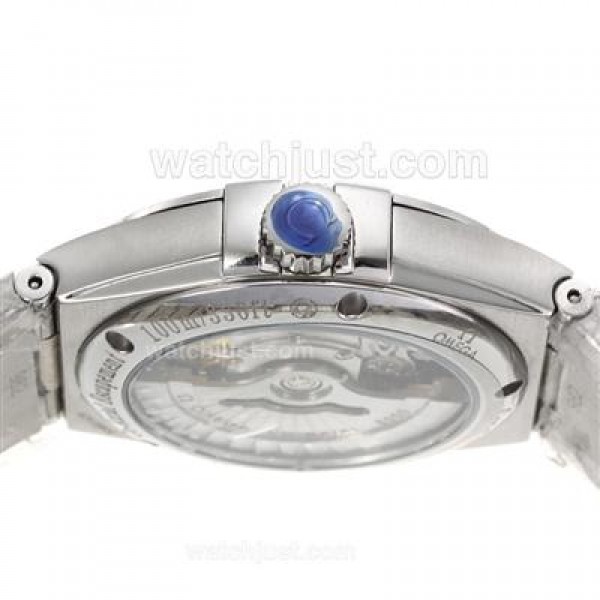 Cheap Omega Constellation Fake Watches With Brown Dials For Sale