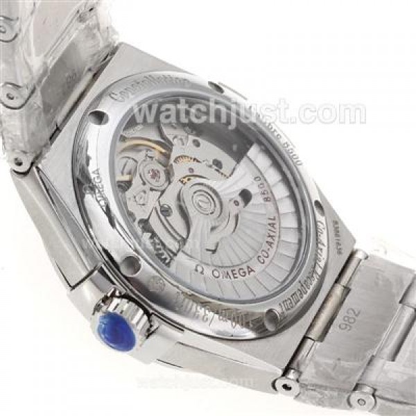 Cheap Omega Constellation Fake Watches With Brown Dials For Sale