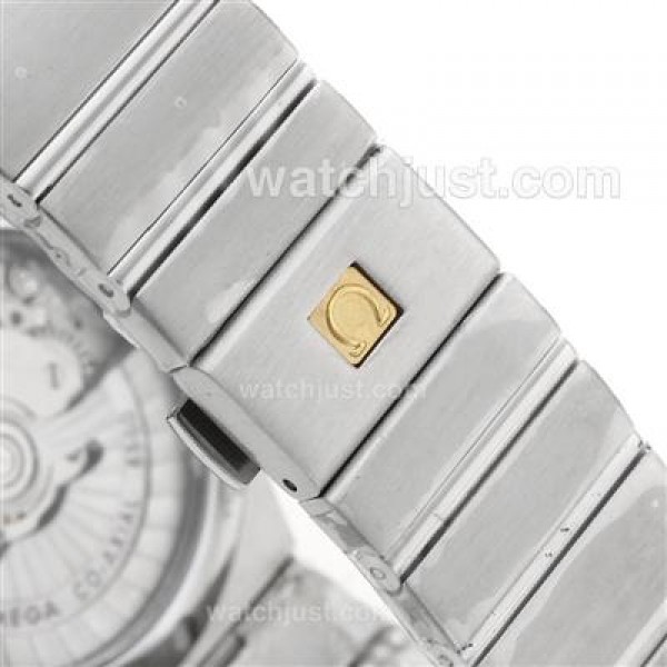 Cheap Omega Constellation Fake Watches With Brown Dials For Sale
