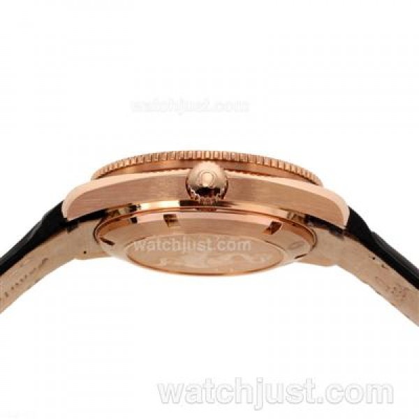 UK Best Quality Omega Seamaster Replica Watches With Black Dials For Men